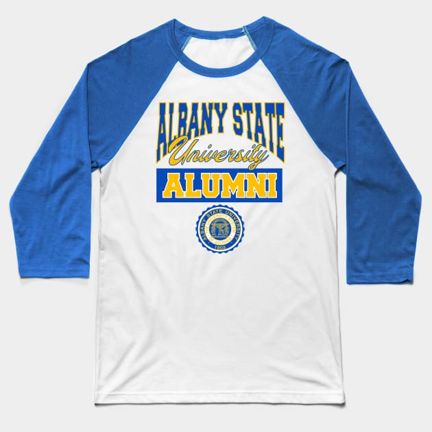 Albany State 1903 University Apparel Baseball T-Shirt by HBCU Classic Apparel Co